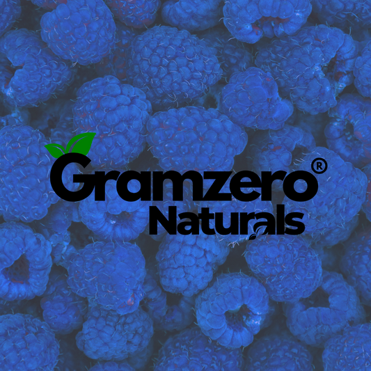 BLUE RASPBERRY ALL NATURAL Sugar Free Drink Mix Stevia Sweetened 4.5oz