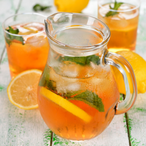 ICED TEA Zero Calorie Sugar Free Drink Mix, Stevia Sweetened, Great for Loaded Tea, 4.5 Oz