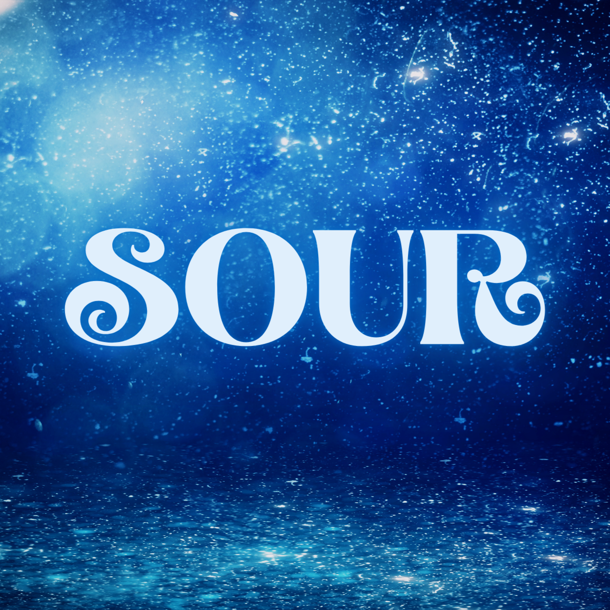 SOUR BLUE RASPBERRY Zero Calorie Sugar Free Drink Mix, Stevia Sweetened, Great for Loaded Tea, 4.5 Oz