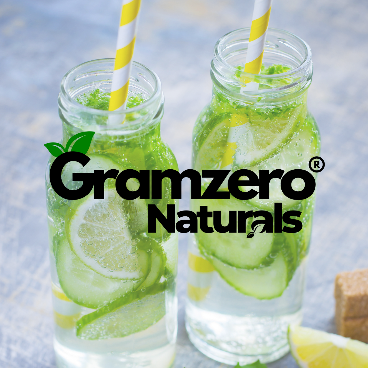 CUCUMBER LIME ALL NATURAL Sugar Free Drink Mix Stevia Sweetened 4.5oz