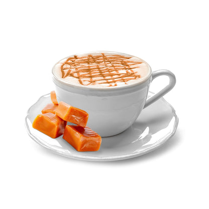 CARAMEL LATTE Instant Dissolve Hot Beverage Mix ~ Stevia Sweetened Only ~ 3.4 Oz