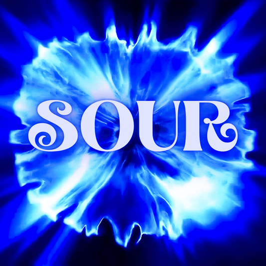 SOUR BLUE BLAST Zero Calorie Sugar Free Drink Mix, Stevia Sweetened, Great for Loaded Tea, 4.5 Oz